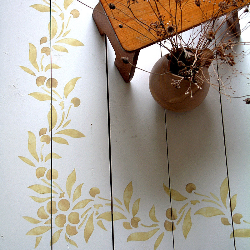 Botanical Border Stencils