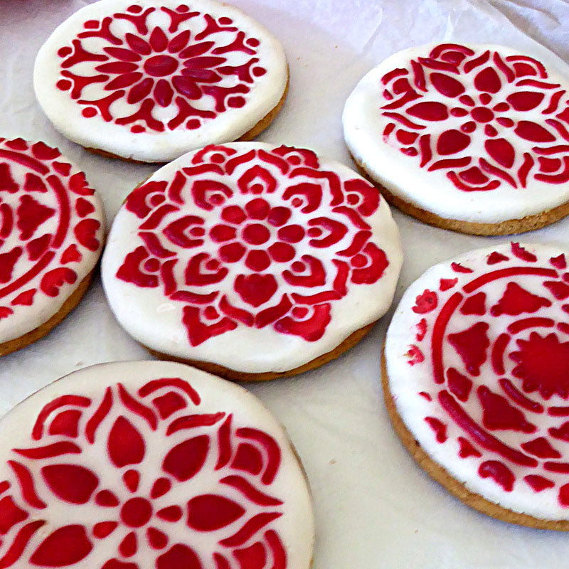 Cake, Cookie & Cappuccino Stencils