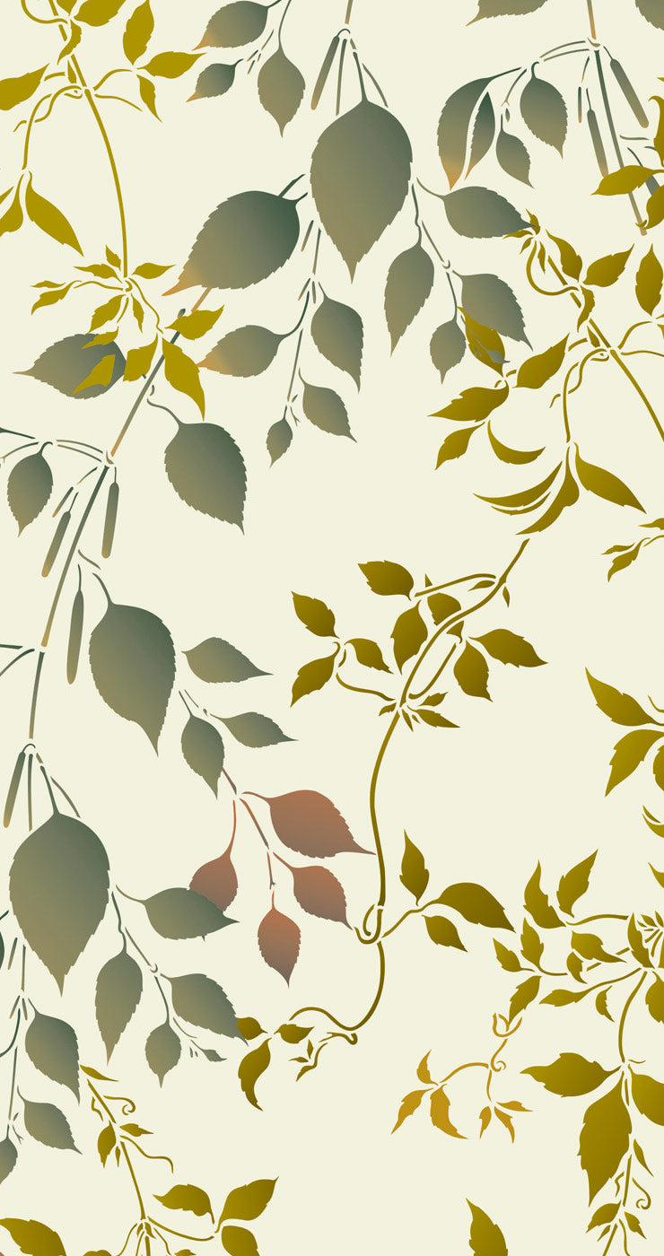 Leaves and Foliage Stencils