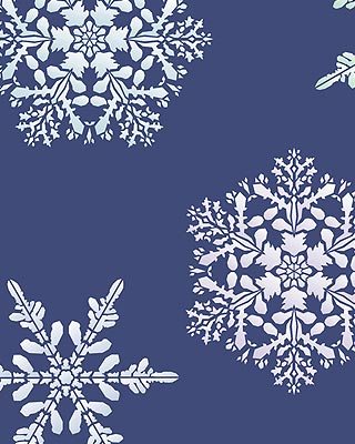 Oversize Snowflake Stencil