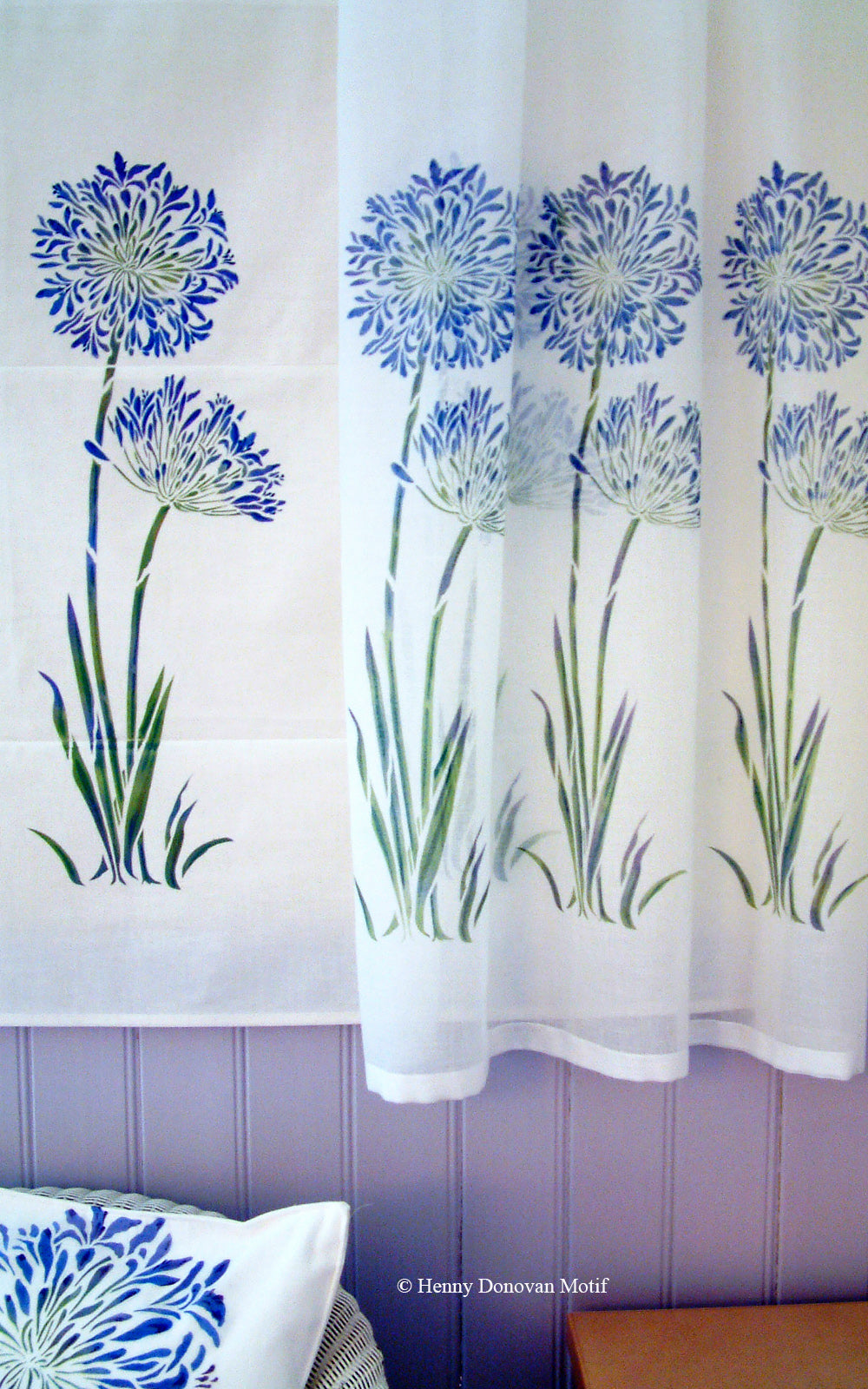 Agapanthus Stencil