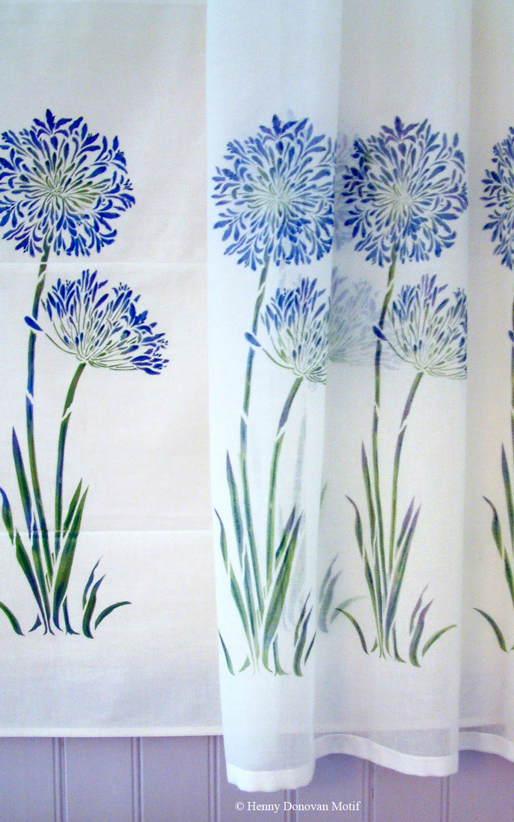 Agapanthus Stencil