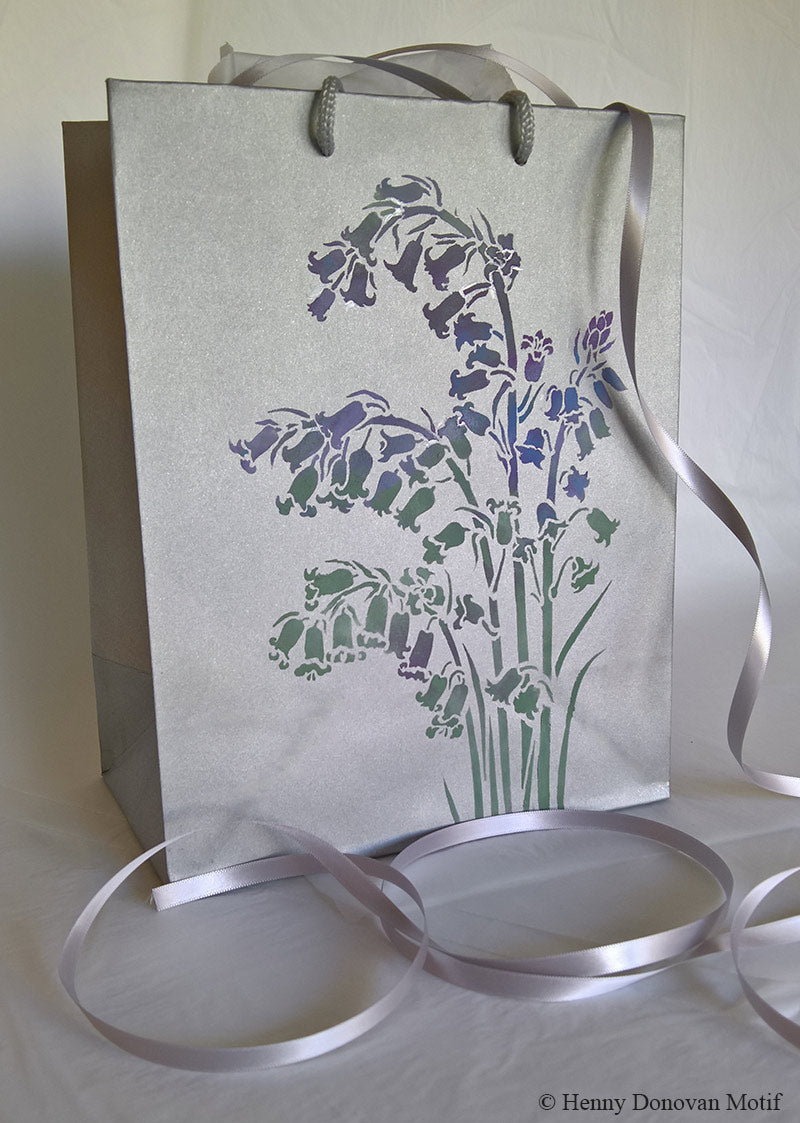 Wild Bluebell Stencil