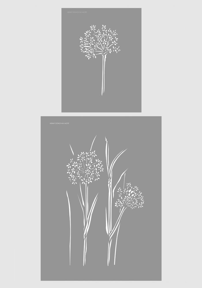 Cow Parsley Stencil