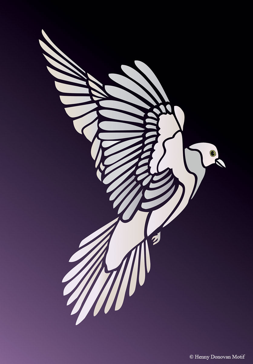 Peace Dove Stencil