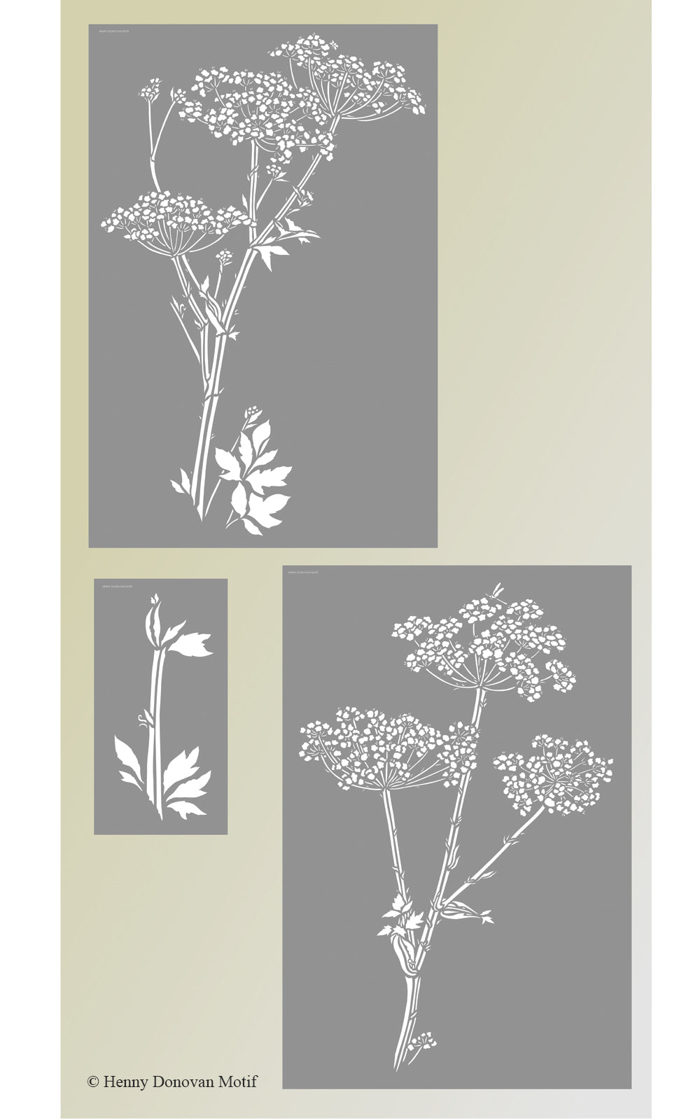 Giant Hogweed Stencil