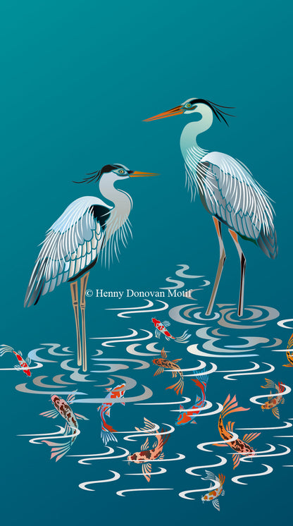 Heron Stencils 1 & 2