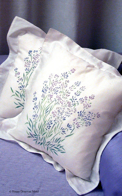 Lavender Stencil