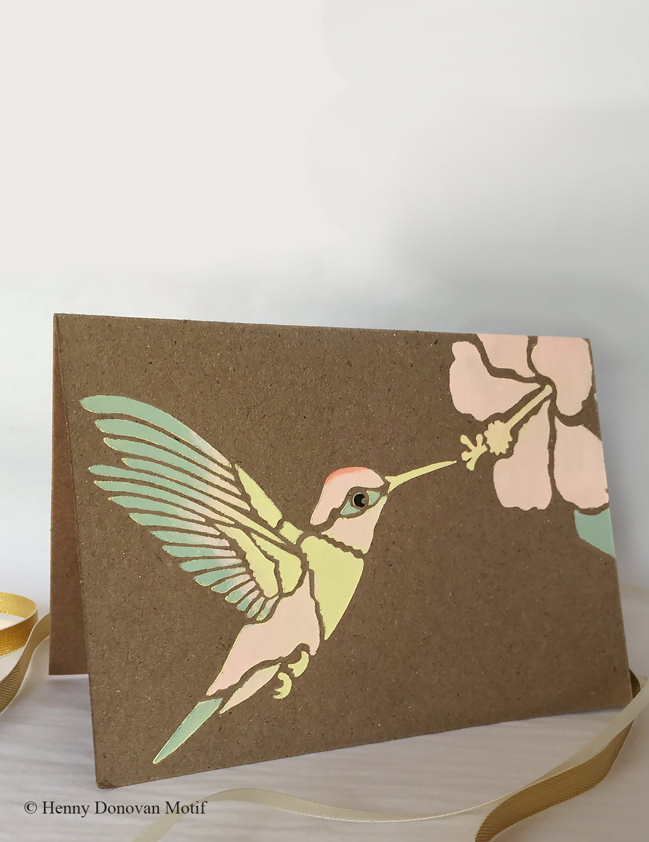 Little Hummingbird Stencil