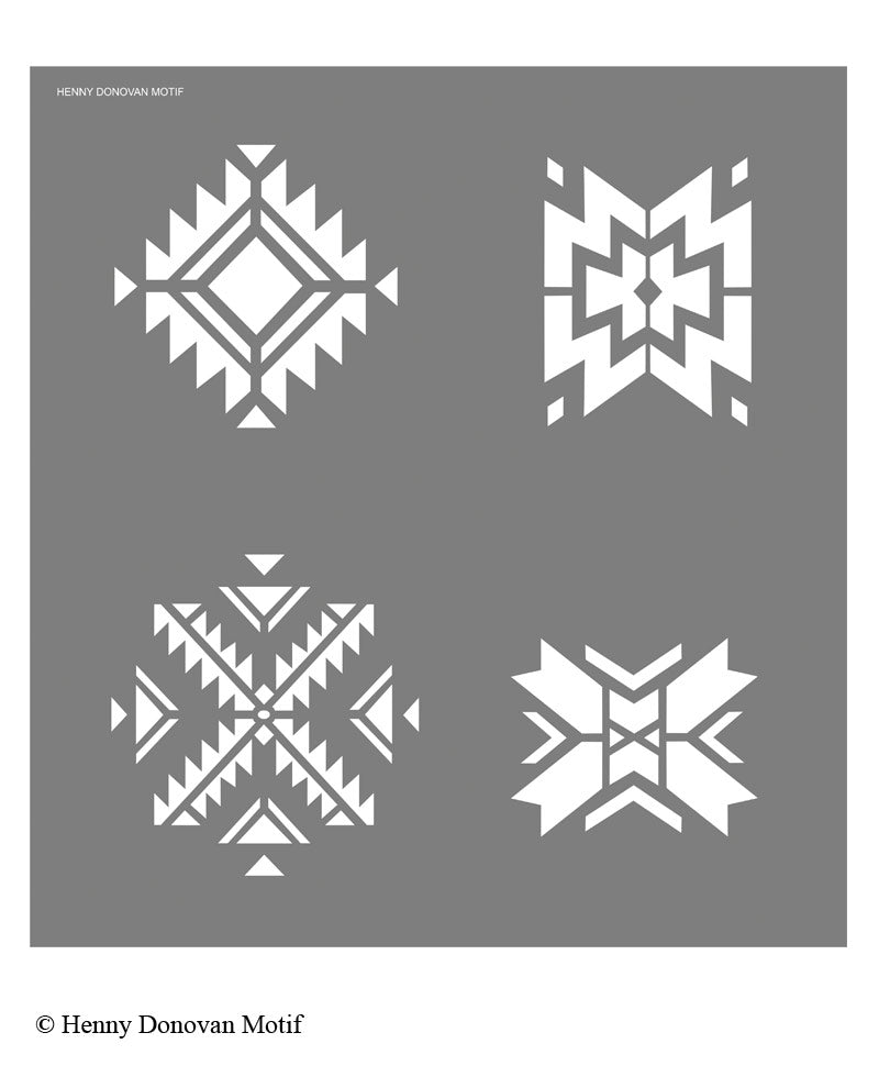 Navajo Style Theme Pack Stencil