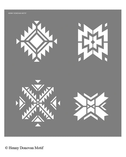 Navajo Style Theme Pack Stencil