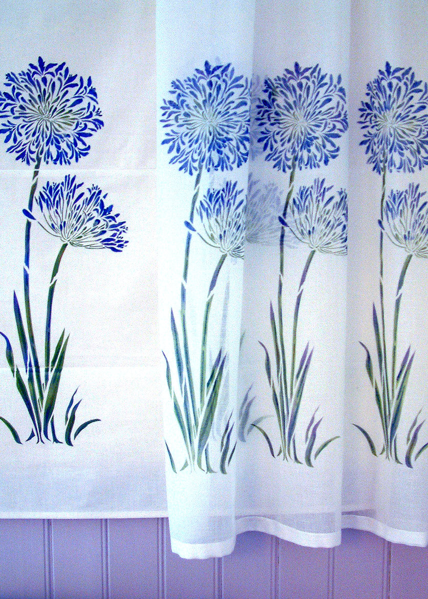 Agapanthus Stencil