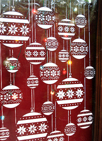 Christmas Bauble Theme Pack Stencil