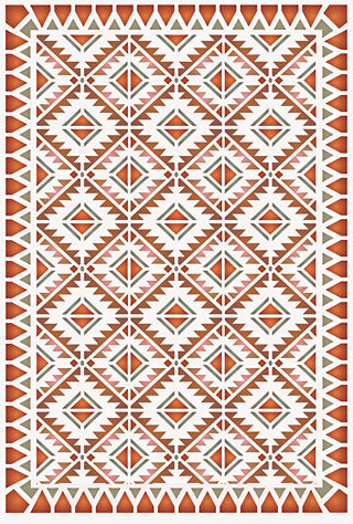 Navajo Blackrock Motif Stencil