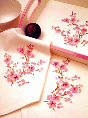 Small Blossom Theme Pack Stencil