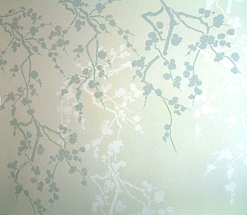 Cherry Blossom Silhouette Stencil 1