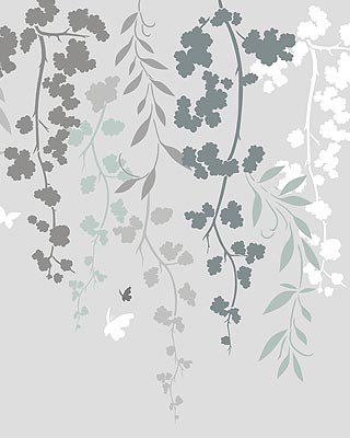 Flower Silhouettes Theme Pack Stencil