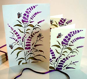 Little Buddleia Stencil