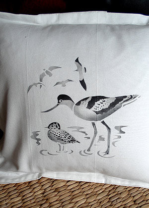 Coastal Birds Stencil 1