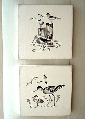 Coastal Birds Stencil 1