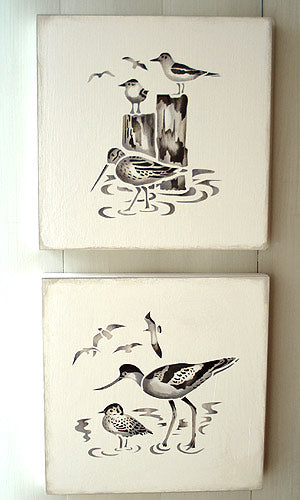 Coastal Birds Stencil 2