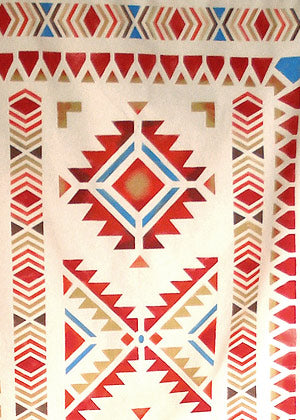 Navajo Chevron Stencil