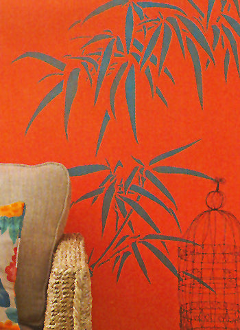 Oversize Chinese Bamboo Stencil