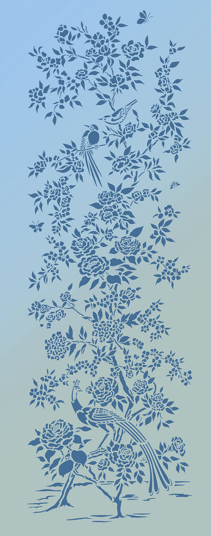 Small Chinoiserie Stencil 2