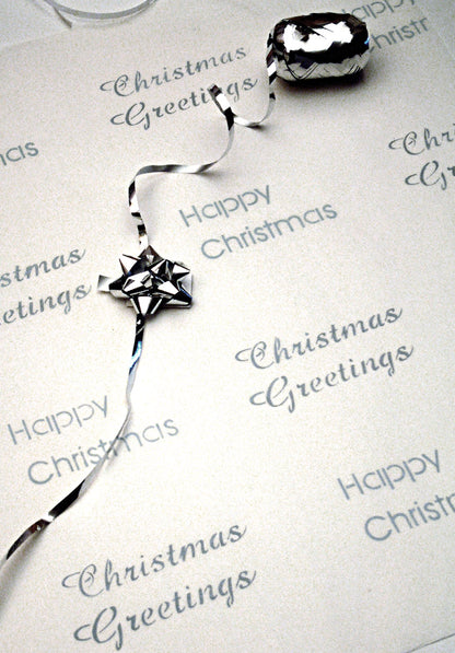 Christmas Calligraphy Stencil