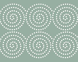 Dotty Spirals Theme Pack Stencil