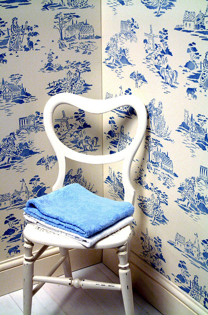 Countryside Toile Stencil