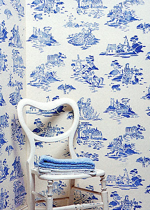 Countryside Toile Stencil