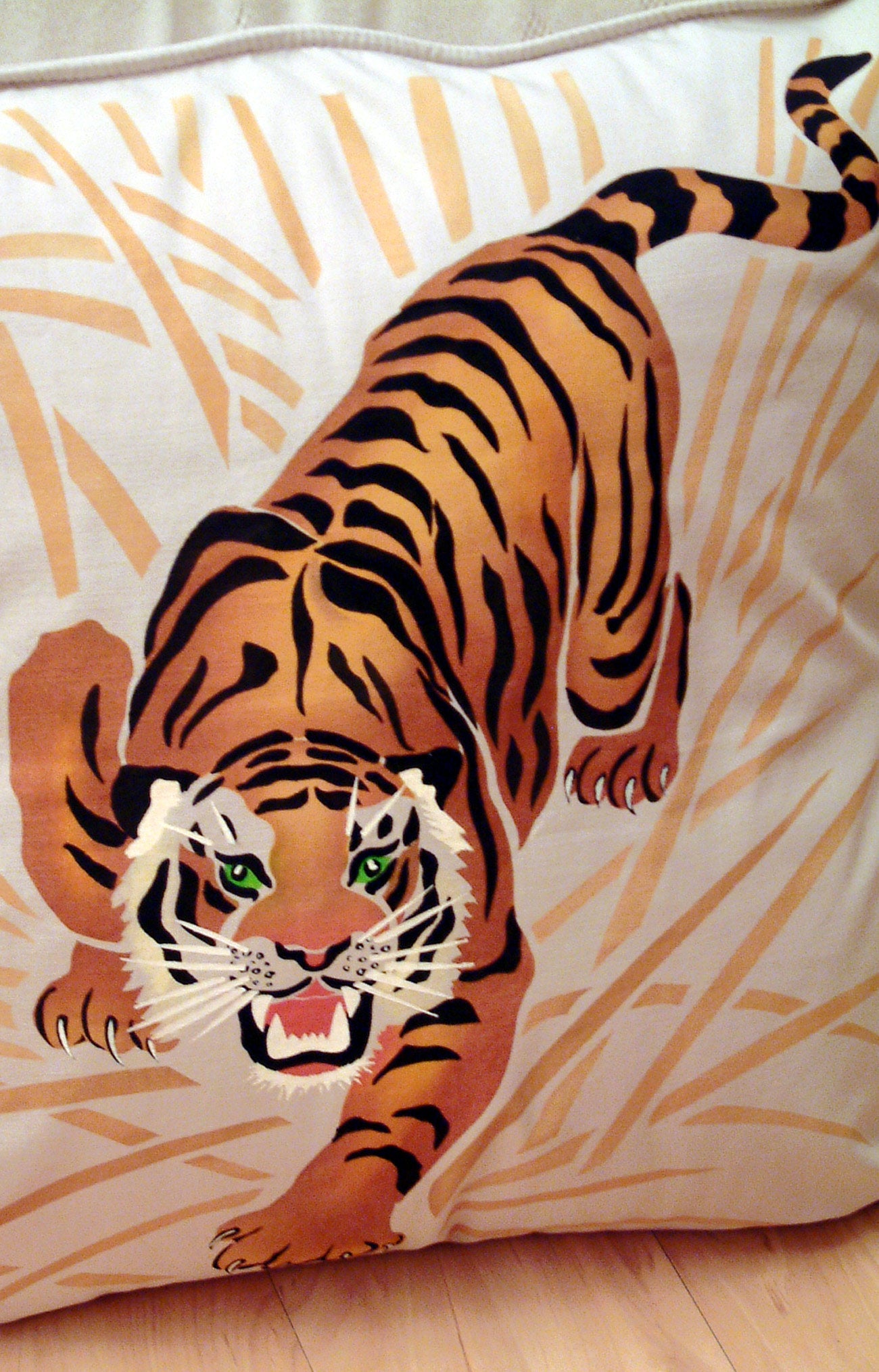 Large Tiger Stencil