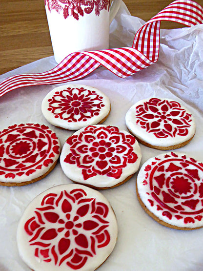 Cupcake and Cookie Stencil