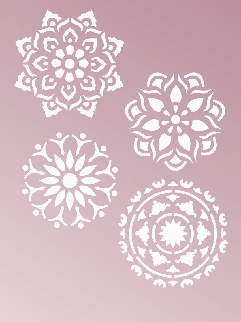 Cupcake and Cookie Stencil