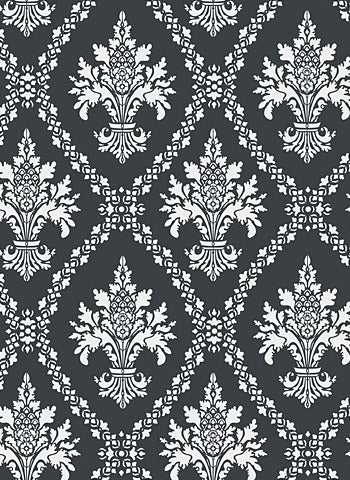 Damask Latticework Stencil