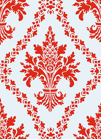 Damask Latticework Stencil