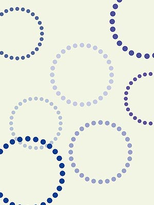 Dotty Circles Stencil