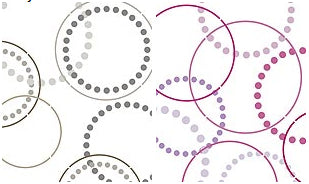 Dotty Circles Stencil