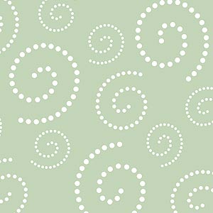 Dotty Swirls Stencil