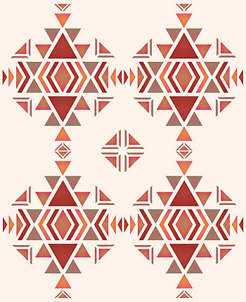 Large Navajo Firecreek Theme Pack Stencil