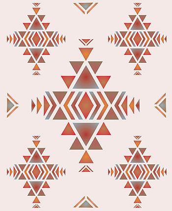 Large Navajo Firecreek Theme Pack Stencil