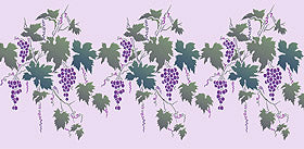 Grapevine Stencil