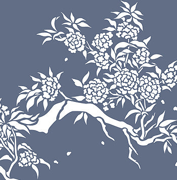 Chinese Hydrangea Stencil