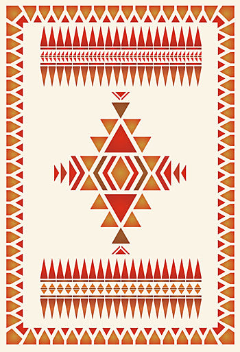 Navajo Intarsia Stencil