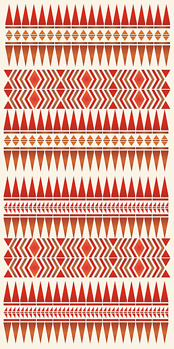 Navajo Intarsia Stencil