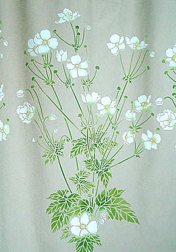 Japanese Anemone Flower Stencil