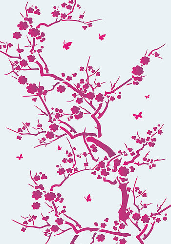 Japanese Blossom Stencil