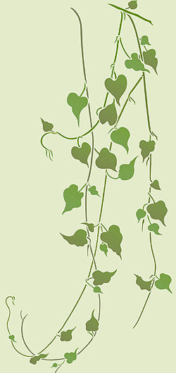 Large Garden Vine Stencil