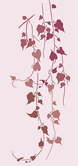 Large Garden Vine Stencil